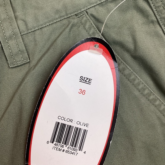 NWT Ocean Pacific OP Sport Brushed Cotton Cargo Shorts - Picture 11 of 12